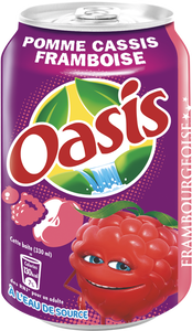 Oasis pomme-cassis 33cl